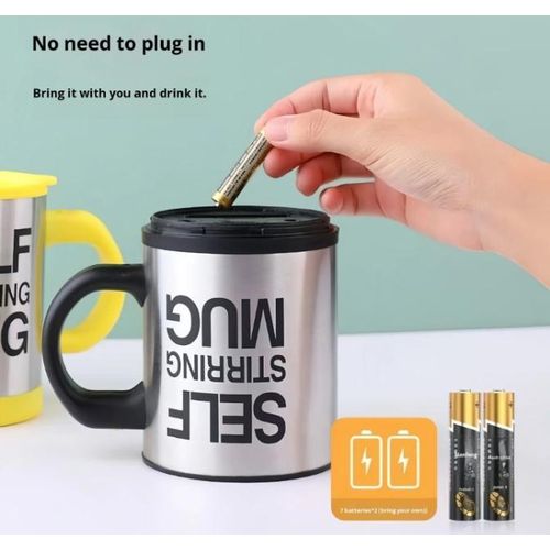 product_image_name-AD-Multifunctional Battery Poweref Self Stirring Mug For Tea,Coffee and Shakes - Multicolour-3