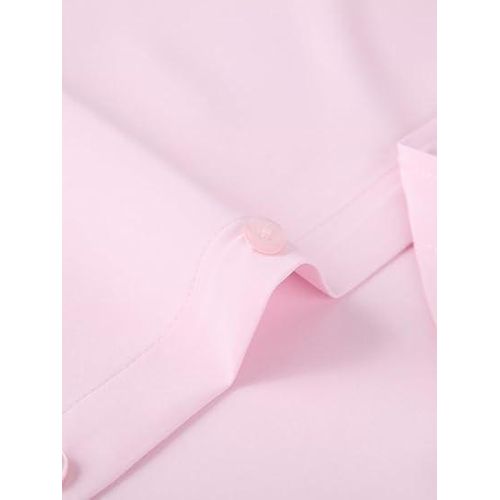 product_image_name-Banagat-Men's Wrinkle-free Corporate Quality Formal Office Plain Long Sleeve Shirt - Pink-6