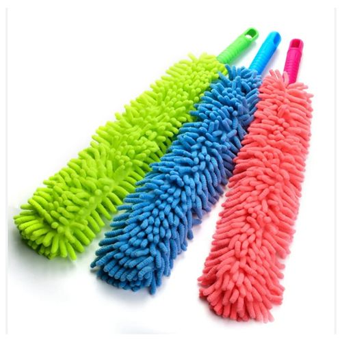product_image_name-A Bonne-1pc Multifunctional Washable Cobweb Cleaning Duster With Long Handle - Multicolours -2