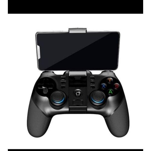White Cap Wireless Mobile Game Controller with Phone Holder – For Android, iOS & PC - image 2