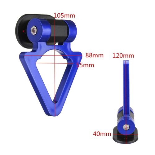 Universal Red Ring Track Racing Style Tow Hook Look Decoration For Car  Truck 