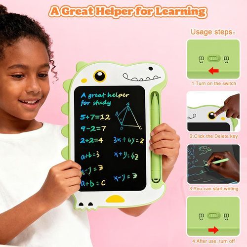 Generic LCD kids' writing tablet - Multicolor - image 6