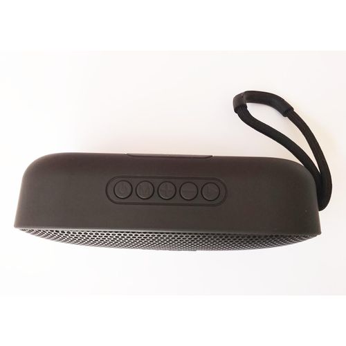 Generic Lp V97 Portable Bluetooth Speaker - Mini Wireless Super Bass 8W Loud Stereo Sound, Bluetooth 5.1, TWS Pairing, FM Radio, USB/TF Card Support, Rechargeable 800mAh Battery with Carry Strap - Black - image 2