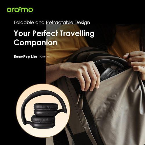 Oraimo BoomPop Lite Wireless Headphones-Black - image 5