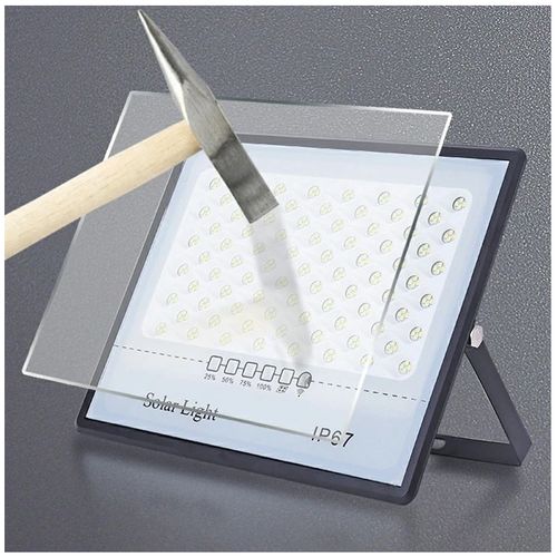 Generic 200W LED Solar Floodlight for Villa, Courtyard, Outdoor, Waterproof - image 3