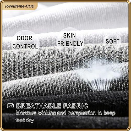 product_image_name-ASHION-Premium Men's Business Socks 100% Cotton Anti-Odor Breathable Comfortable - Multicolor - ONE SIZE FITS ALL-5