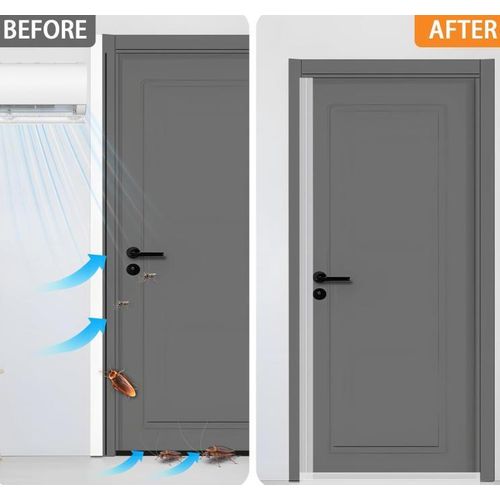 Generic Door Seam Door Bottom Seal Strip,Undersealing Soundproof Door Bottom Windproof Strip,transparent - image 4