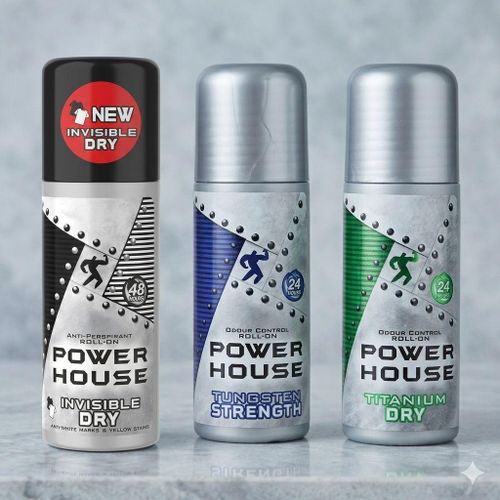 Power House Assorted Roll-On Deodorant Pack (3-Piece Set)