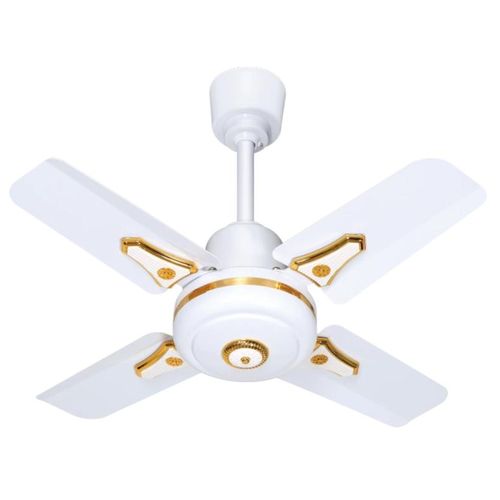 product_image_name-DELUXE-24" High-Quality Short Blade Ceiling Fan - 220- 240V- 60W - White-1