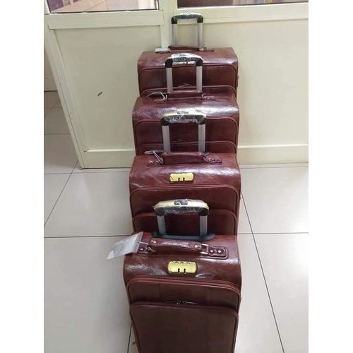 Generic 4set Luggage Bags Suitcase Travel Bag - Brown - image 3