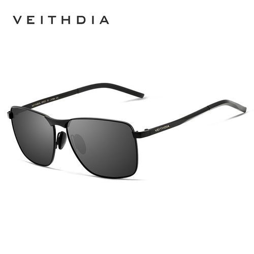 Shop Generic Men's Square Gold Frame Sunglasses Polarized UV Protection  Online