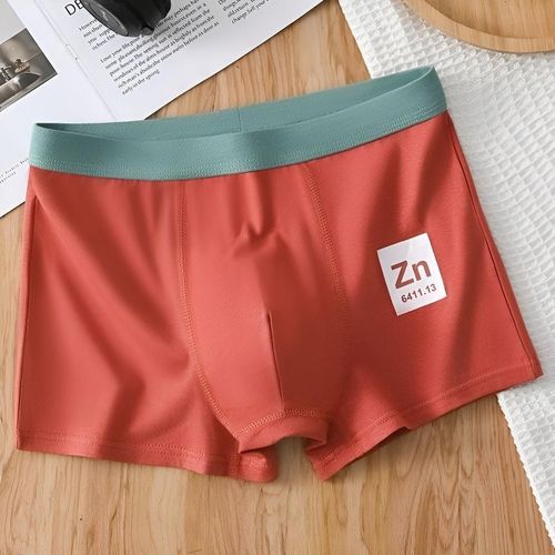 product_image_name-ZARSYN-Men’s 5-Pack Seamless Boxer Briefs – Soft, Stretchy & Cool with Trendy Element Labels (Assorted Colors)-5