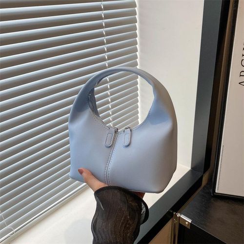 product_image_name-Generic-Cute women Top handle handbag light blue -3