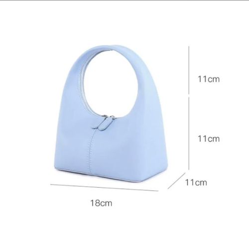 product_image_name-Generic-Cute women Top handle handbag light blue -4