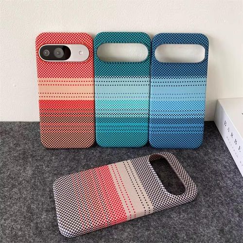 product_image_name-Google-Pixel 7 pro Carbon Fiber Magnetic charging case - multicolor -2