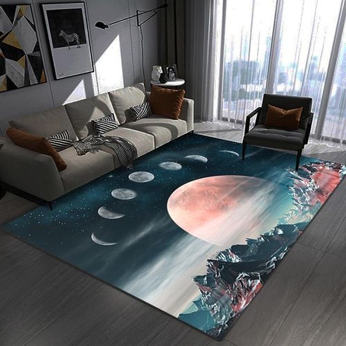 product_image_name-Generic-3D Visual Cartoon Cosmic Planet Living Room Carpet, 40x60cm-1