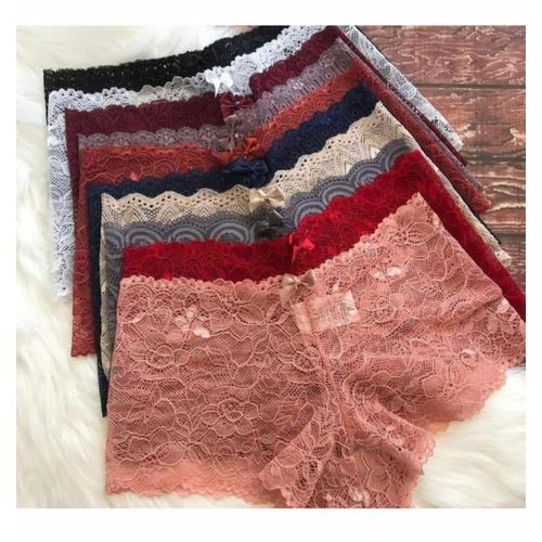 product_image_name-White Label-10 Pieces Of Lace Panties Set - Muliticolor-2