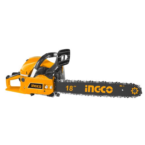 product_image_name-Ingco-GCS5451811 Gasoline Chain Saw - 1.8Kw - Yellow/Black-1