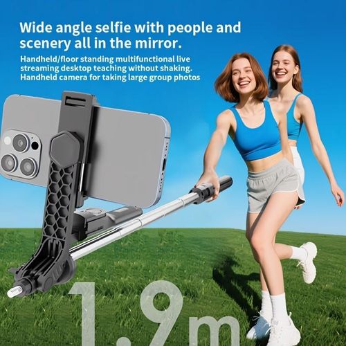 Generic K50 190cm  Wireless Selfie Stick Tripod with Bluetooth Remote & 1/4” Screw – for iOS & Android - image 3