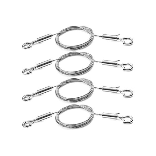 Shop 915 Generation 4Pcs 2M x 15mm Adjustable Picture Hanging Wire  Kit-Heavy Duty Stainless Steel Wire Rope Holds Up to 60Lbs30Kg Online