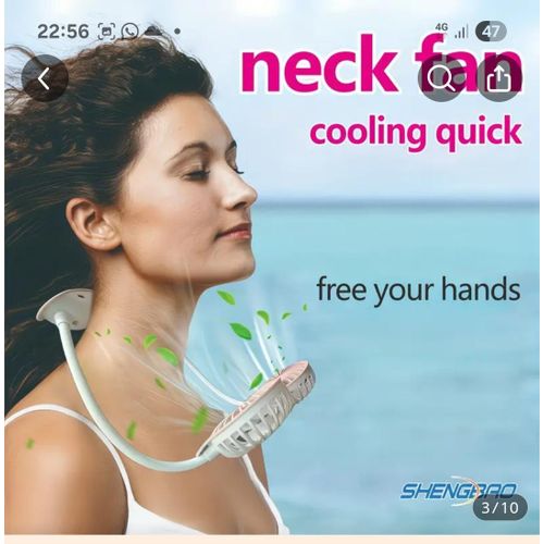 product_image_name-JisuLife-USB neck fan rechargeable -3