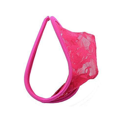 Shop Generic C-String Thong Lace Underwear Sexy Lingerie ( Rose