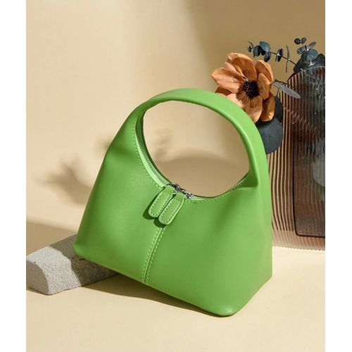 product_image_name-Generic-Cute women Top handle handbag Green -3