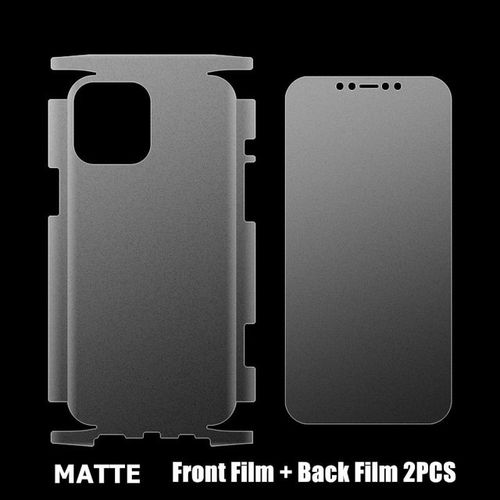 2 pcs Back Soft Full Cover Hydrogel Film For iPhone 15 Pro Max 14 Plus 13  12 11 Pro Max Full Cover Screen Protector On iPhone 15 Pro Max Back Film [No