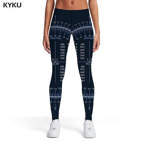 Shop Generic Kyku Math Leggings Women Nebula Sexy Retro Trousers
