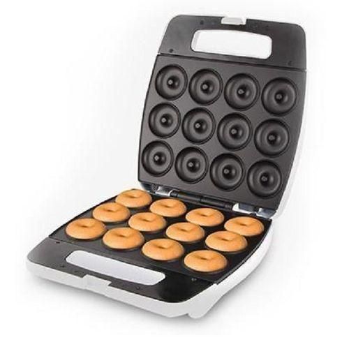 Generic Doughnuts Maker 12 Slice - White/Black