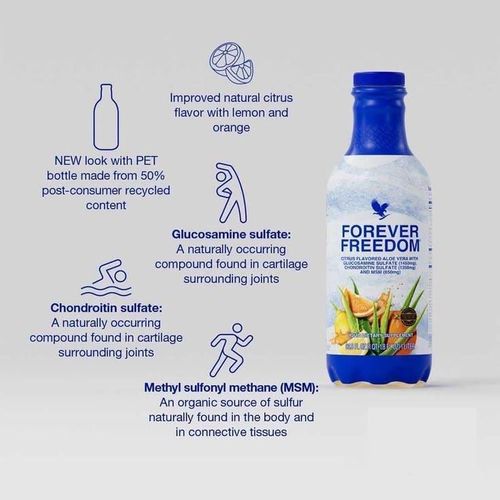 Forever Living Freedom Citrus-Flavored Aloe Vera Gel Drink - 1L - image 2