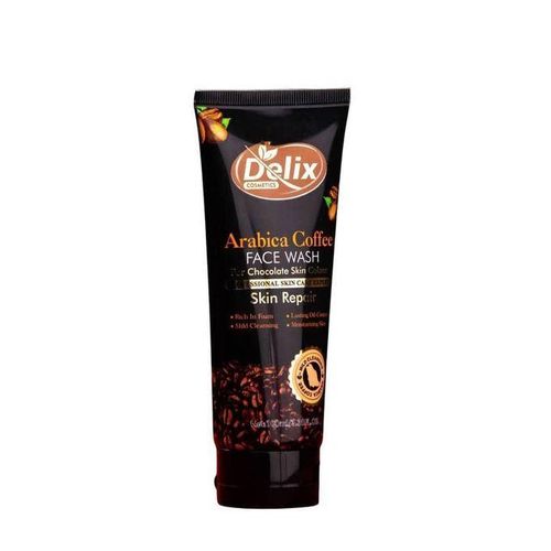 product_image_name-Delix-Arabica Coffee Anti-Aging Facial Wash For Chocolate & Caramel Skin - 100ml - Brown-1
