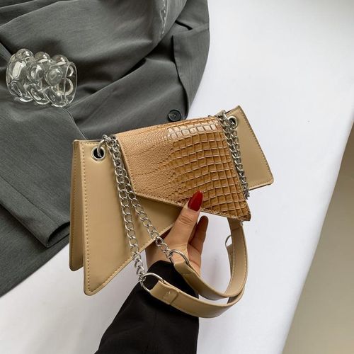 product_image_name-Generic-Luxury Shoulder/Crossbody handbag- Lightbrown-1