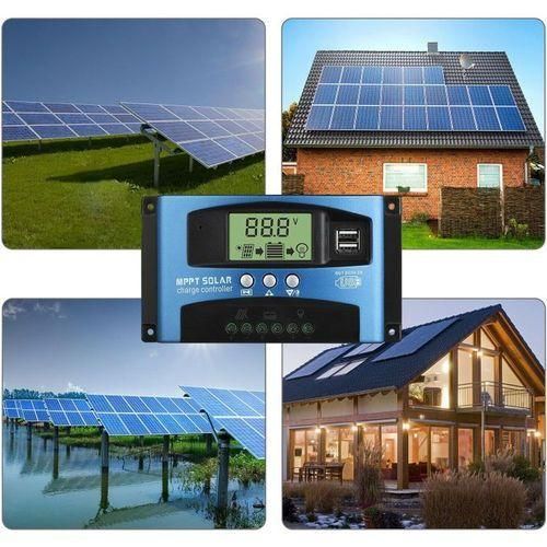 product_image_name-Generic-MPPT Solar Regulator - 40A USB LCD - 12V 24V-2