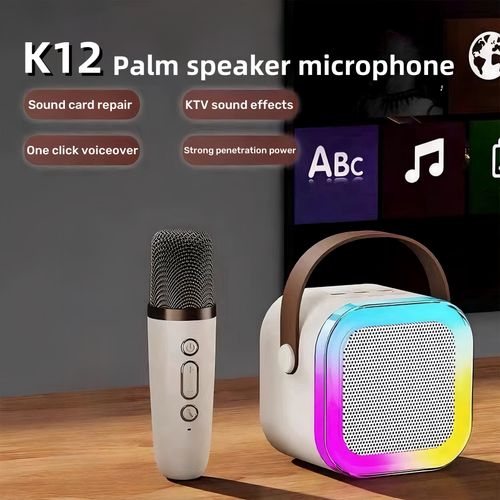 product_image_name-Generic-GUIXIA K12 Mini Wireless Bluetooth Microphone Speaker-3