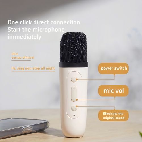 product_image_name-Generic-GUIXIA K12 Mini Wireless Bluetooth Microphone Speaker-6