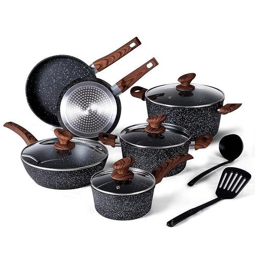 product_image_name-Hot Chef-Cookware set - black-1