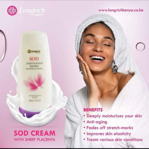 product_image_name-Longrich-SOD Cream with Sheep Placenta – Deep Moisturizing & Anti-Aging Body LotioStretch Mark Remover, Moisturizing Body Cream, Glowing Skin Lotion, Skin Firming Cream - 200ml-5