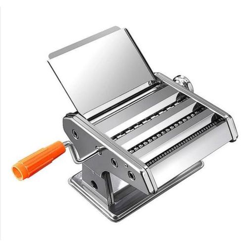 product_image_name-Generic-Manual Stainless Steel Pasta Maker Machine - Silver-1