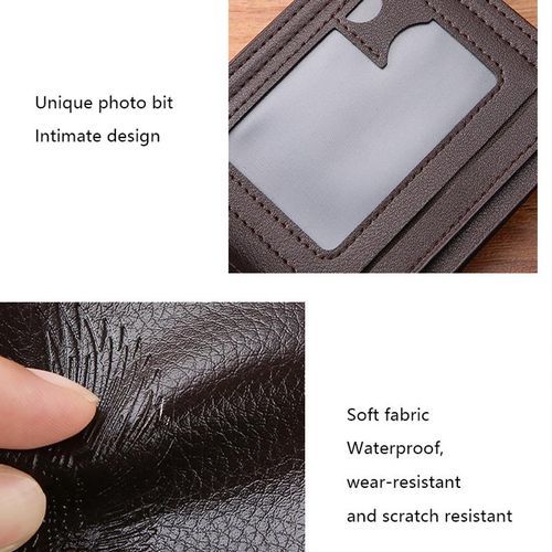 product_image_name-RichRipple-Classic Retro Men's Short Compact& Multi-Functional Wallet - brown-3