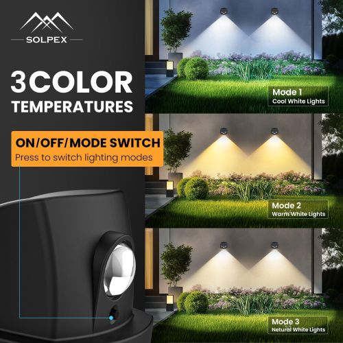 product_image_name-Generic-Outdoor waterproof solar lights, fence lights, terrace lights, step lights, wall lights-5
