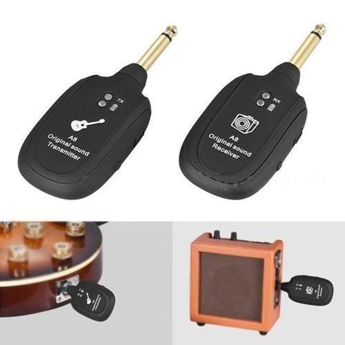 Generic UHF Wireless Guitar - T-ransmitter/Receiver with Integrated Charging System - image 5
