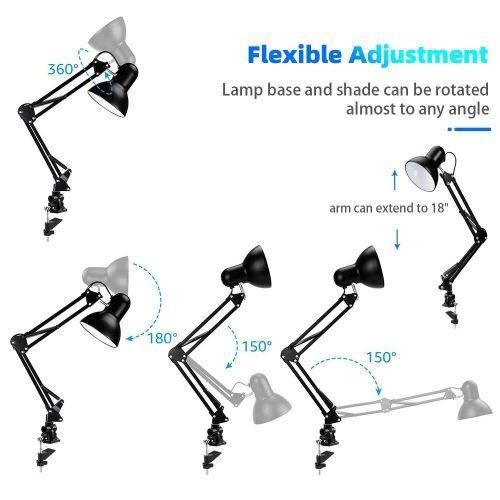 Generic Adjustable Swing Arm Desk Lamp - image 3