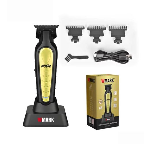 WMARK NG-338 Rechargeable Detail Trimmer - Black/Gold