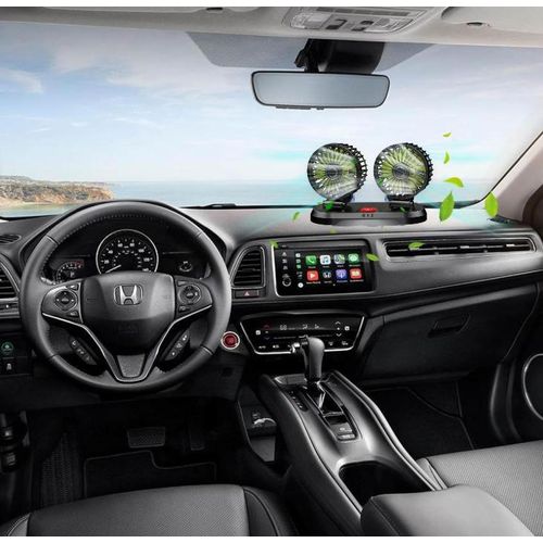 product_image_name-Generic-360° Rotation Double-Head Car Fan Electric Fan-USB Interface-4