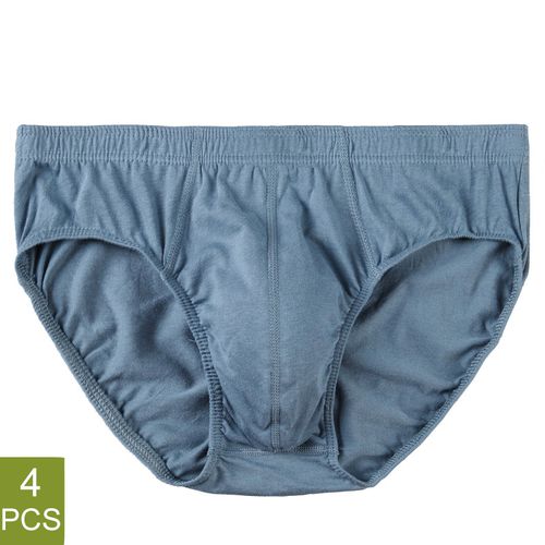 4PCS Boxers For Mens Underwear Sexy Men's Panties Lot Cotton