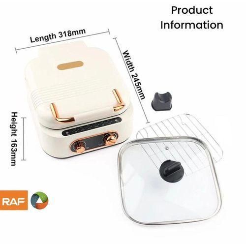 Generic Multifunctional Electric Hot Pot Grill - white - image 3