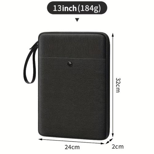 Generic 3PCS 13-inch Laptop Protective Case Handbag Tablet Bag - With Excel Shortcuts Mouse Pad + Screen Cleaning Cloth - image 3