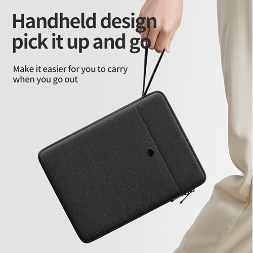 Generic 3PCS 13-inch Laptop Protective Case Handbag Tablet Bag - With Excel Shortcuts Mouse Pad + Screen Cleaning Cloth - image 4