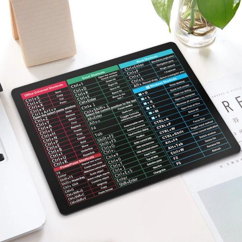 Generic 3PCS 13-inch Laptop Protective Case Handbag Tablet Bag - With Excel Shortcuts Mouse Pad + Screen Cleaning Cloth - image 7